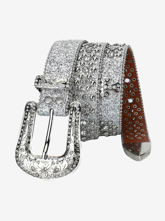 GOAT URBAN STUDDED RHINESTONE BELT 504 