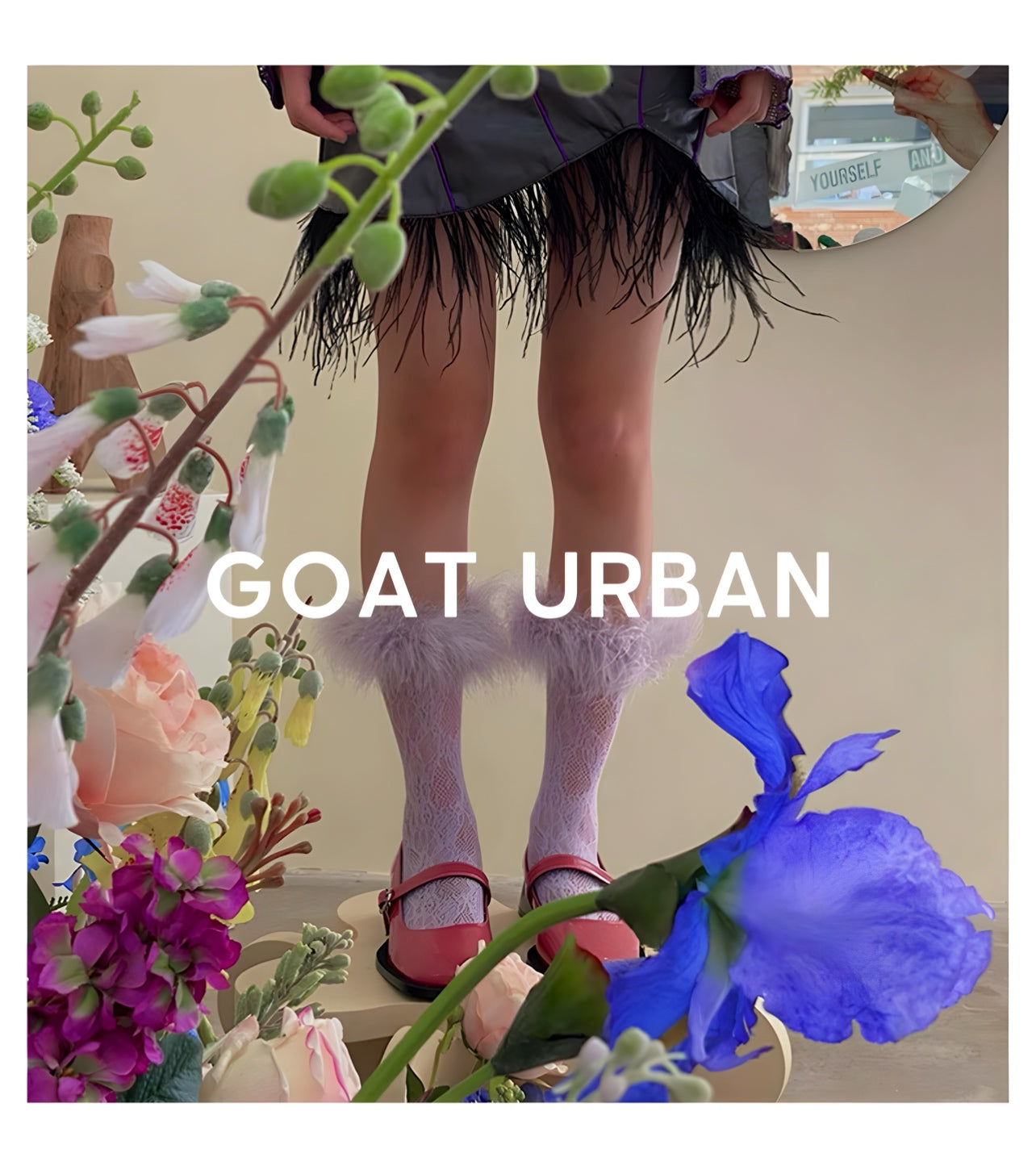 GOAT URBAN FEATHER SOCKS 2312 