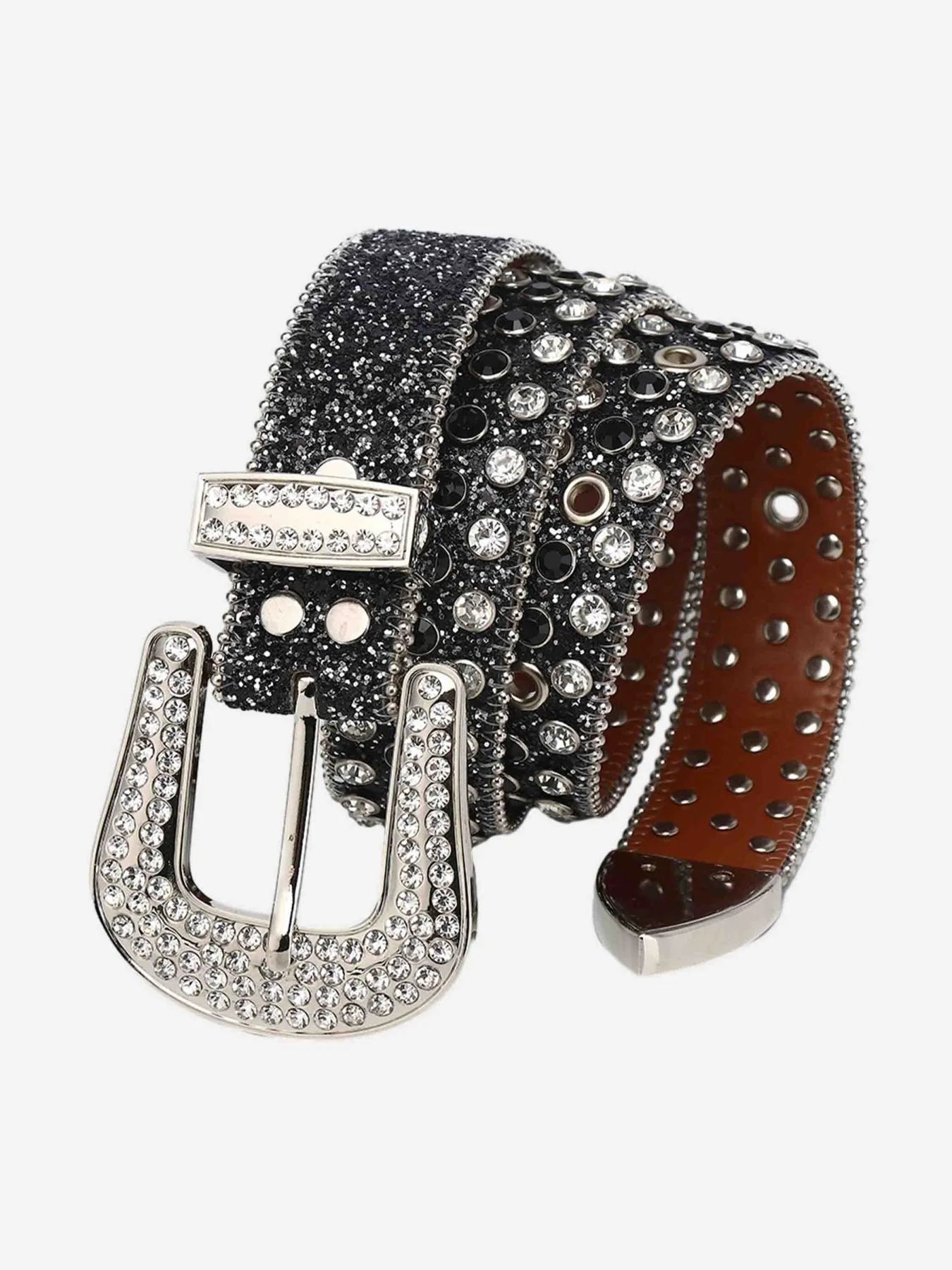 GOAT URBAN STUDDED RHINESTONE BELT 502