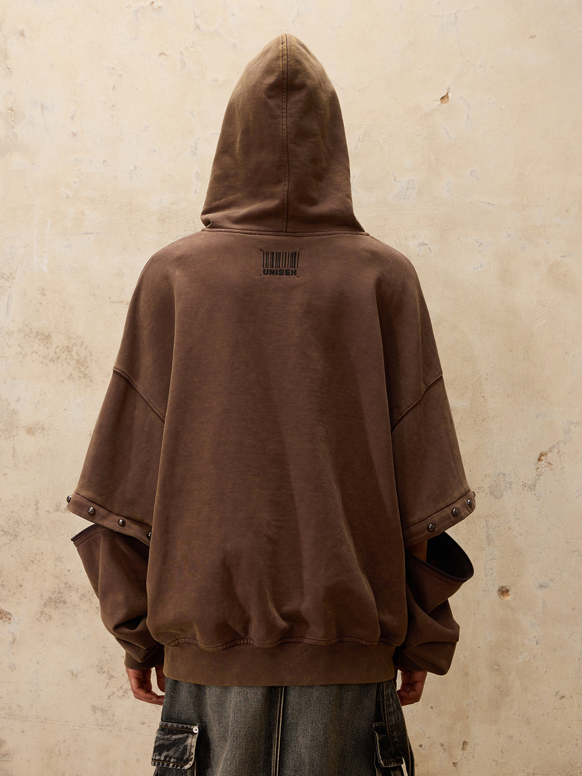 GOAT URBAN x Personsoul Removable Sleeves Hoodie