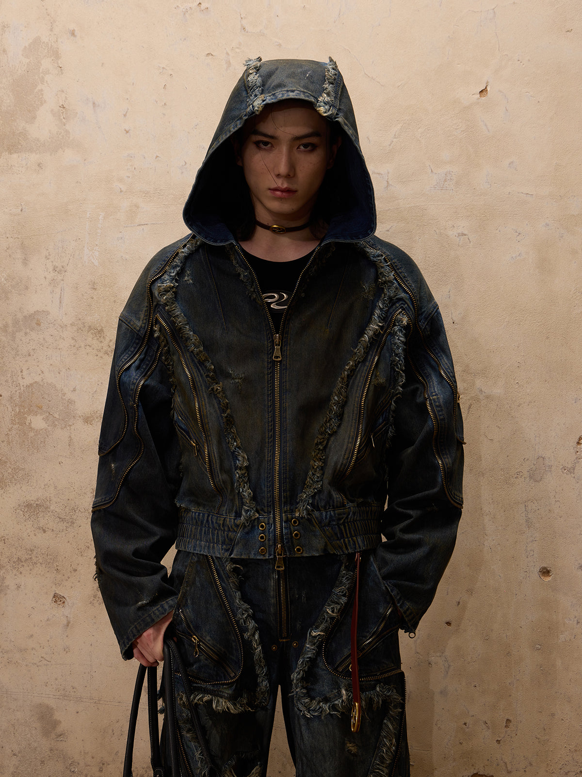 GOAT URBAN x Personsoul Alians Dirty Denim Coat