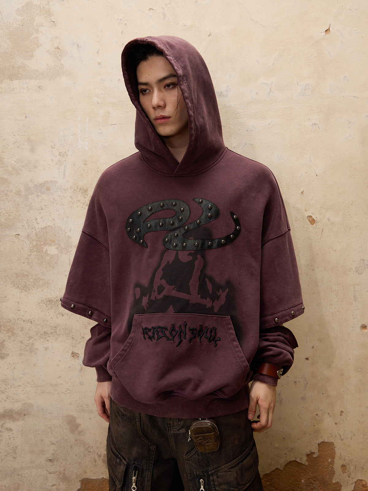 GOAT URBAN x Personsoul Removable Sleeves Hoodie