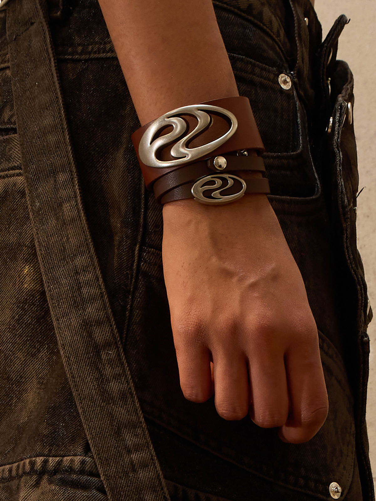 GOAT URBAN x Personsoul Leather Bracelet